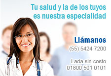 Hospital M�dica Sur. Tu salud y la de los tuyos es nuestra especialidad. Ll�manos (55)54247200, Lada sin costo 018005010101