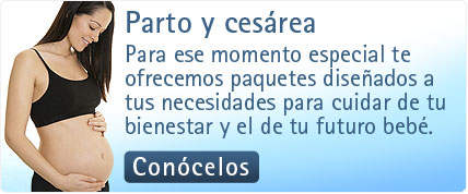 Paquetes obst�tricos parto y ces�rea
