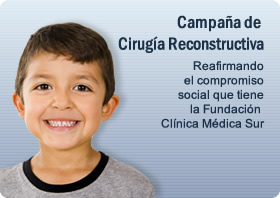 Ir a Campa�a de Cirug�a Reconstructiva