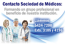 Sociedad de M�dicos M�dica Sur. Formando un grupo profesional en beneficio de nuestra instituci�n. Ll�manos 54247200